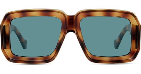 loewe x paula's ibiza 56mm square sunglasses